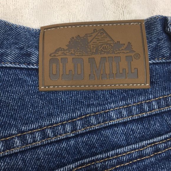 Old Mill Jeans Thick Heavy Duty Mens Medium Denim Wash Jeans Poshmark